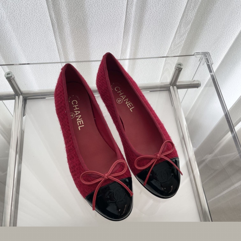 Ch*el flat shoes